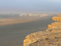 Bivouac sauvage à la sebkha de Tah (Sahara) Bivouac sauvage à la sebkha de Tah (Sahara)